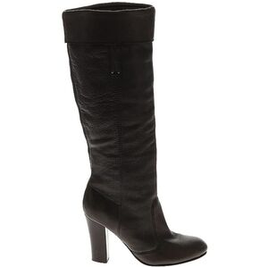 Miss Sixty genuine leather Knee-high boots brown 38 EU